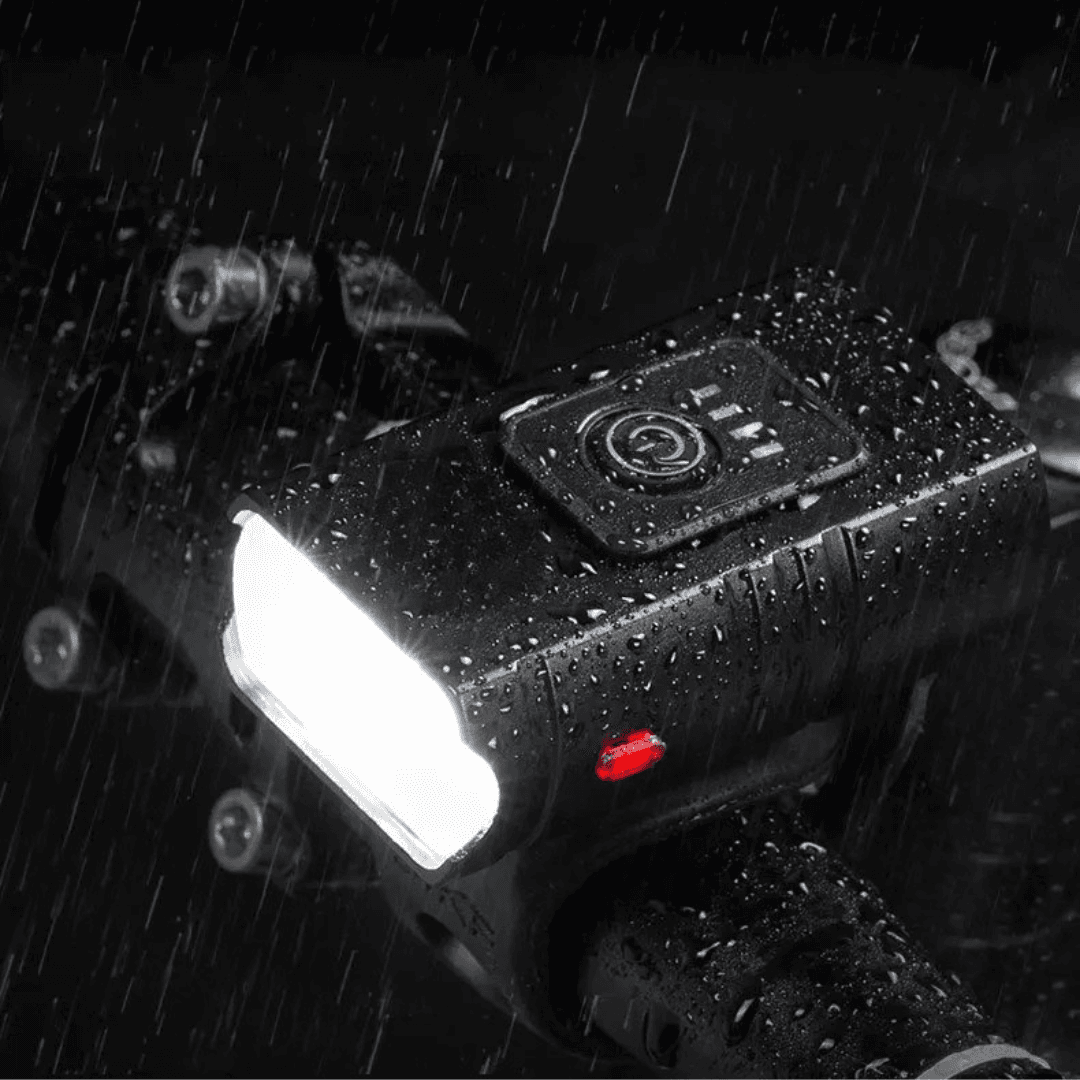 Bike Light PRO X1000 – Zestaw Lamp Rowerowych LED (USB)