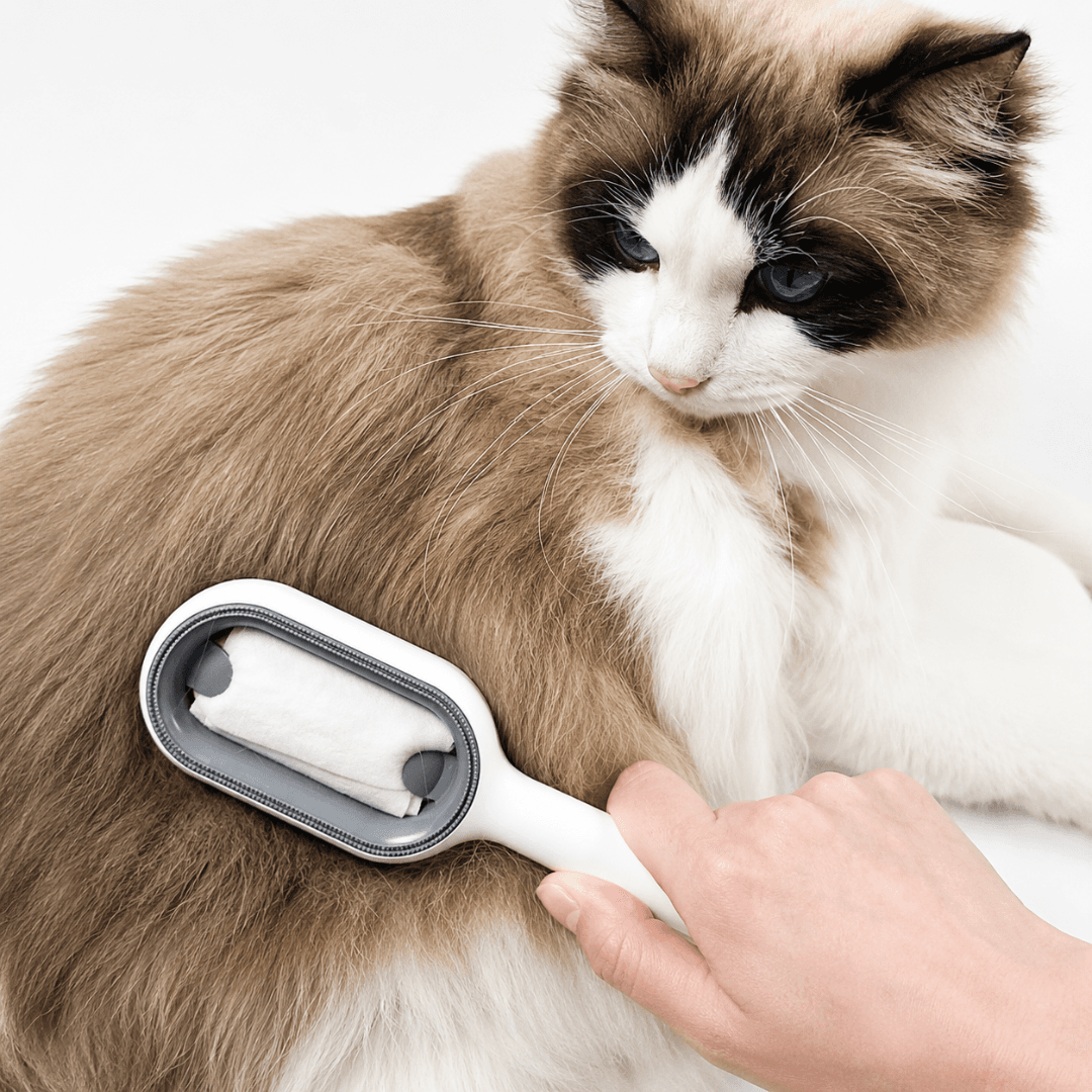 PurrClean 3w1- inteligentka szczotka dla kotów