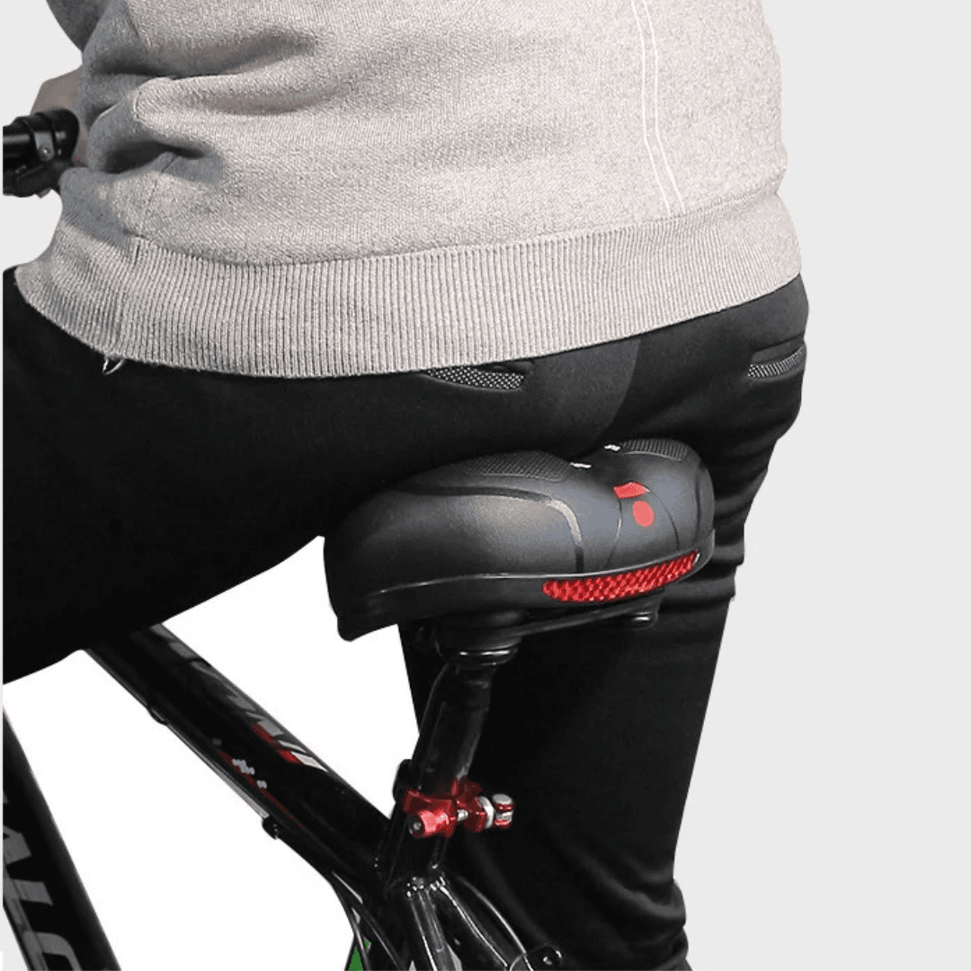 ErgoComfort Ride – Amortyzowane Siodełko Rowerowe z Wentylacją